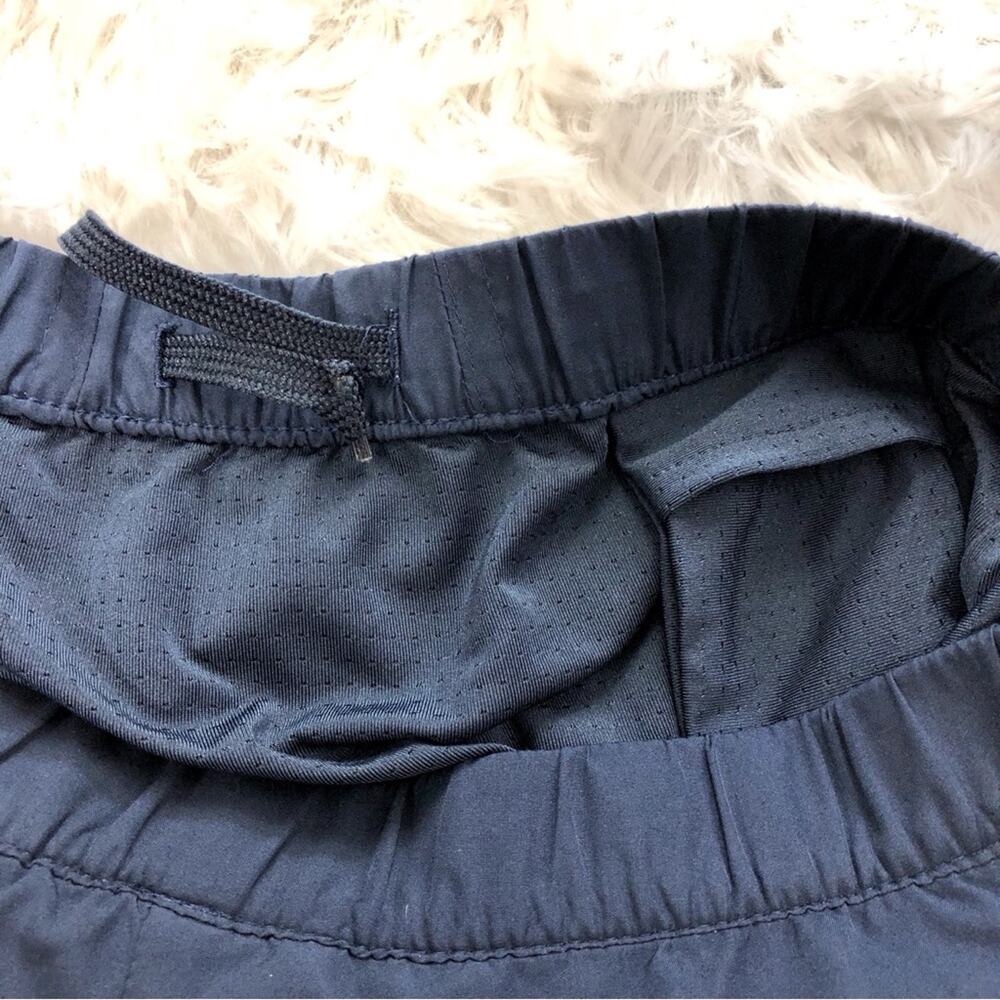 Adidas Green Navy Athletic Shorts Sports Climalite 365 Moisture Wick Fabric - Picture 12 of 16